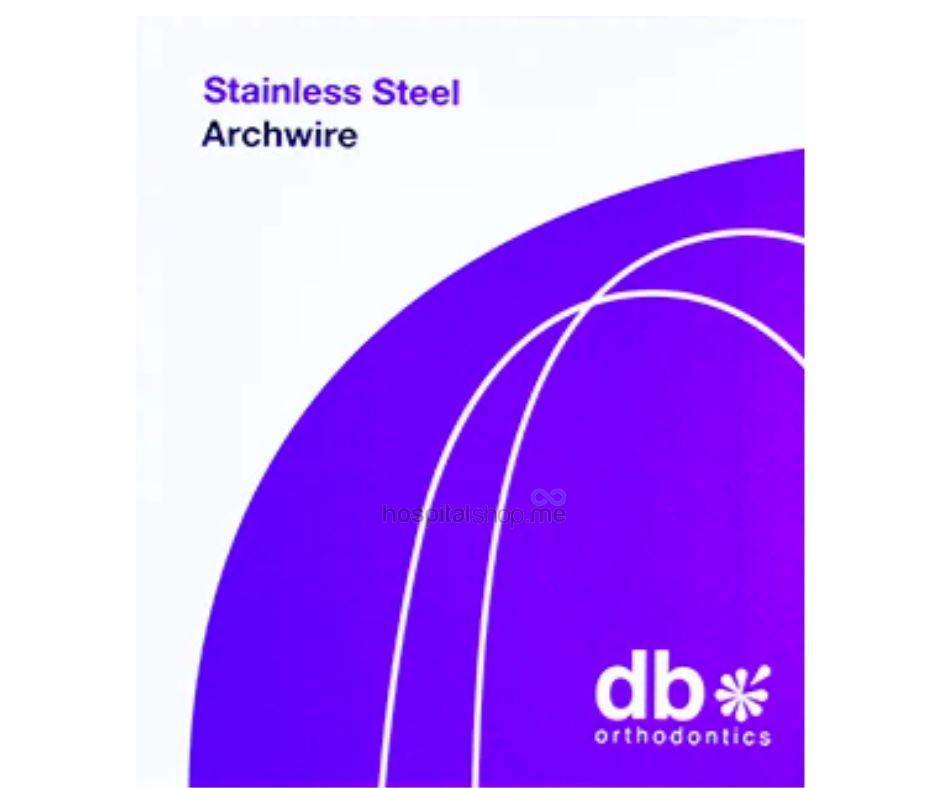 DB Ortho Euroline Stainless Steel Rectangular Archwire 16 X 22 Upper 10pcs DB02-1622U