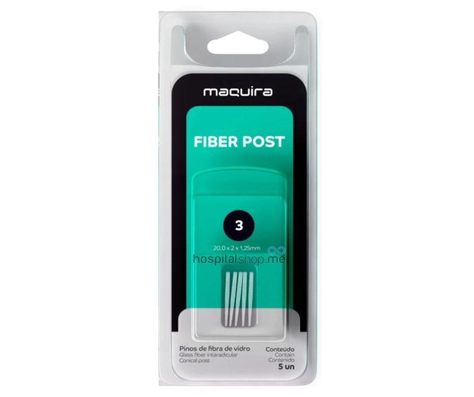 Maquira Fiber Post Glass Fiber Post Size3 5pcs 108001005