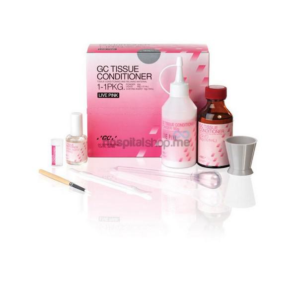 GC Tissue Conditioner Soft Acrylic Tissue Conditioner Live Pink 003455