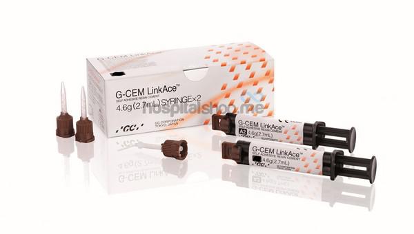 GC G-Cem Linkace Self-Adhesive Resin Luting Cement 4.6 gms 2.7 ml A03 2 pcs 004863