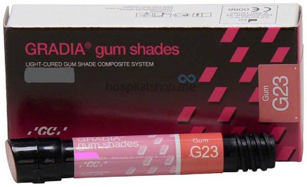 GC Gradia Gum Micro Hybrid Composite Light Cure Gum 2.4 ml G-23 005132