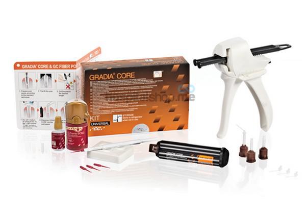 GC Gradia Core Dual Cure Core Composite Radiopaque Kit 013046