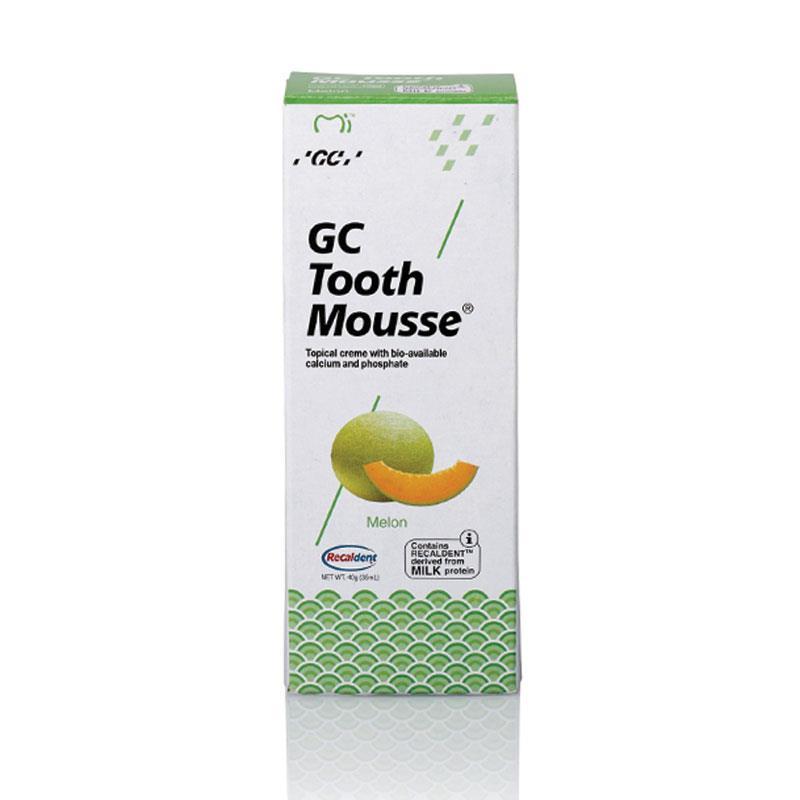 GC Tooth Mousse Topical Tooth Créme Containing Calcium, Phosphate 40 gms Melon 463302