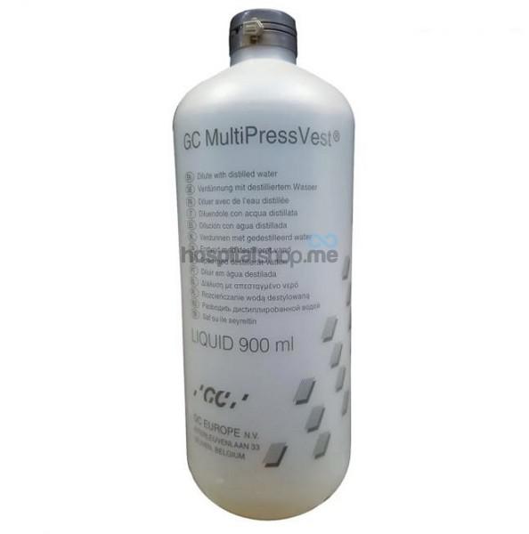 GC Multi Press Vest Phosphate bonded investment for press ceramic Liquid 900 ml 800244