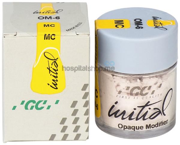 GC Initial MC Metal Ceramic Powder Opaque Modifier 20 gms OM-6 Gingival 870192