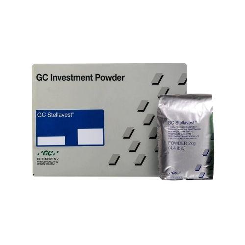 GC Stellavest Powder Phosphate-Bonded Investment Powder 2 kgs 4 pcs 900666