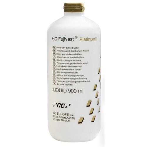 GC Fujivest Platinum II Phosphate Bonded Investment Liquid 900 ml 900676
