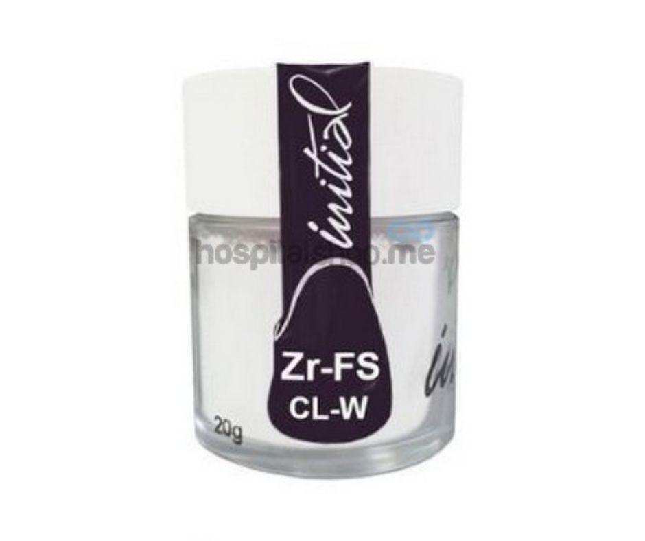 GC Initial ZR-FS Zirconium oxide ceramic Clear Window 20 gms CL-W 875080