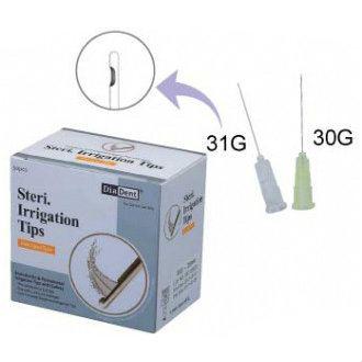 DiaDent Endodontic Irrigation Needle Side Vented 30G 0.30 x 25mm Yellow 50 pcs 951-102A